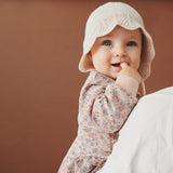Wheat Main Sweatkjole Zenia Dress 2036 rose dust flowers