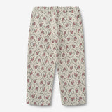 Wheat Main Sweatpants Eline Trousers 9539 slightly green flowers