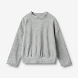 Wheat Main Sweatshirt Barbro Sweatshirt 0224 melange grey