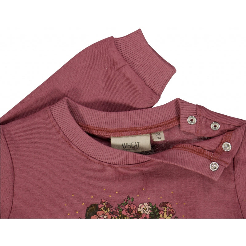 Wheat Main Sweatshirt Bjørn Jersey Tops and T-Shirts 2110 rose brown