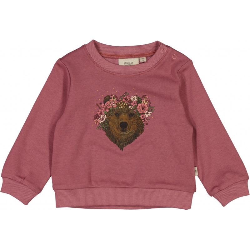 Wheat Main Sweatshirt Bjørn Jersey Tops and T-Shirts 2110 rose brown