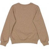 Wheat Main Sweatshirt Blomster Cirkel Sweatshirts 3204 khaki melange