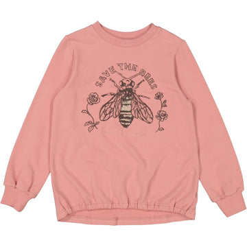 Wheat Main Sweatshirt Broderet Bi Sweatshirts 2024 rosie