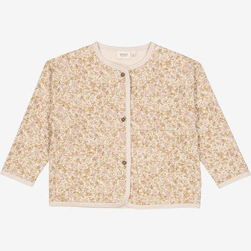 Wheat Main Sweatshirt Cardigan Milla Sweatshirts 1355 pale lilac flower field