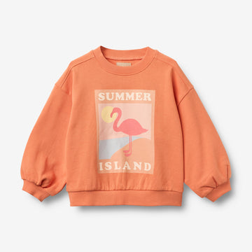 Wheat Main Sweatshirt Eliza Sweatshirt 9666 sunkissed orange
