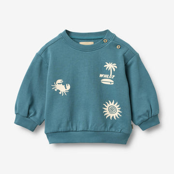 Wheat Main Sweatshirt Elliot Sweatshirt 4342 blue teal
