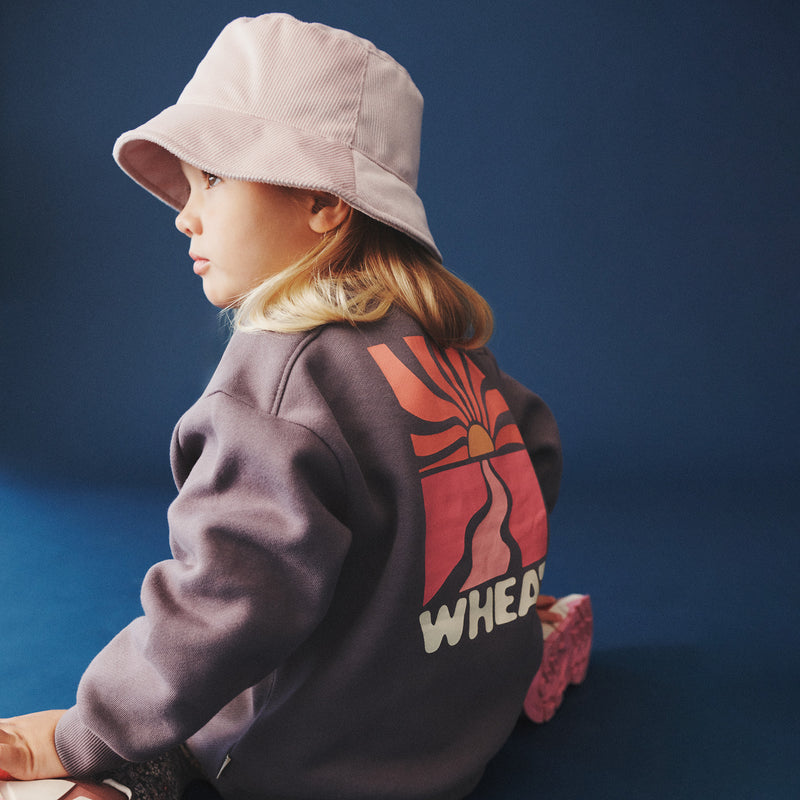 Wheat Main Sweatshirt Ellis Sweatshirt 1035 purple stone