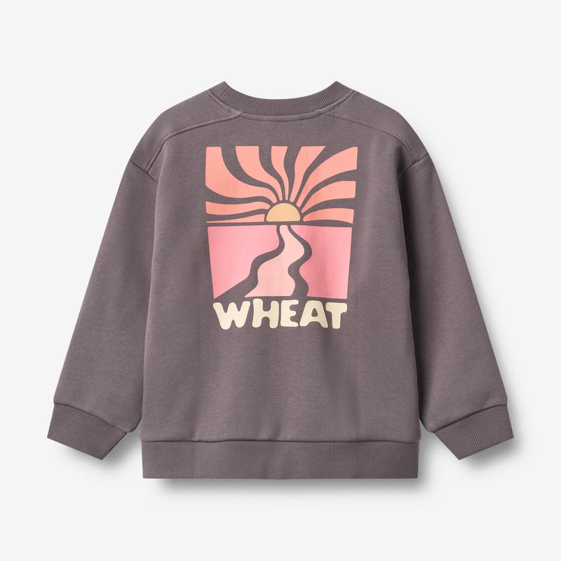 Wheat Main Sweatshirt Ellis Sweatshirt 1035 purple stone