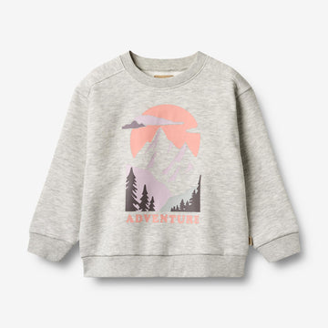 Wheat Main Sweatshirt Ellis Sweatshirt 0220 light melange grey