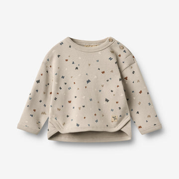 Wheat Main Sweatshirt Emery Sweatshirt 9780 grey moon letters