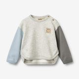 Wheat Main Sweatshirt Emery Badge Sweatshirt 0220 light melange grey