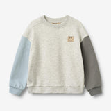 Wheat Main Sweatshirt Lennon Badge Sweatshirt 0220 light melange grey