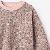 Wheat Main Sweatshirt Lia Sweatshirt 9899 rose brown flowers