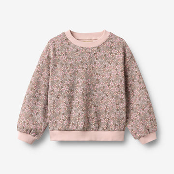 Wheat Main Sweatshirt Lia Sweatshirt 9899 rose brown flowers