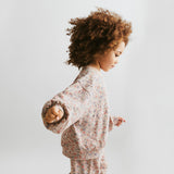 Wheat Main Sweatshirt Lia Sweatshirt 2036 rose dust flowers