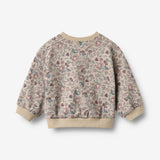 Wheat Main Sweatshirt Lia Sweatshirt 9904 soft sand flowers