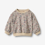 Wheat Main Sweatshirt Lia Sweatshirt 9904 soft sand flowers