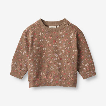Wheat Main  Sweatshirt Lia | Baby Sweatshirts 9503 cocoa brown meadow