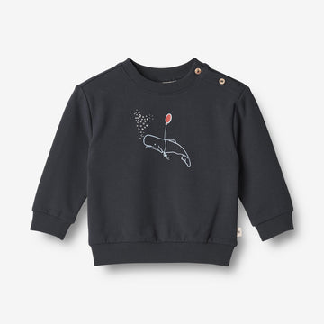 Wheat Main   Sweatshirt Marius Sweatshirts 1432 navy