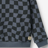 Wheat Main Sweatshirt Sandro Sweatshirt 1311 navy blue check