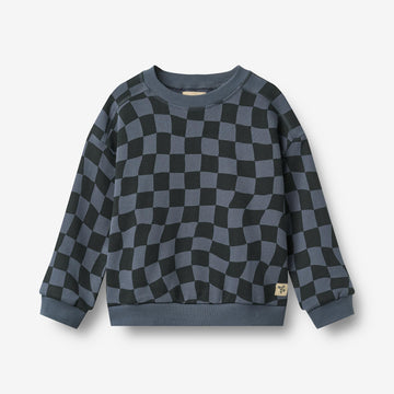 Wheat Main Sweatshirt Sandro Sweatshirt 1311 navy blue check
