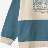 Wheat Main Sweatshirt Steff Sweatshirt 4342 blue teal