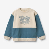 Wheat Main Sweatshirt Steff Sweatshirt 4342 blue teal
