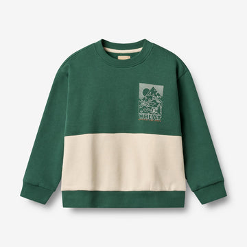 Wheat Main Sweatshirt Steff Sweatshirt 9558 kale