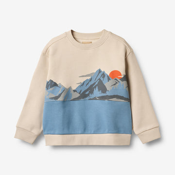 Wheat Main Sweatshirt Steff Sweatshirt 9575 winter blue