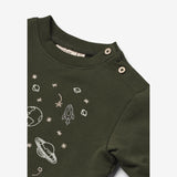 Wheat Main  Sweatshirt Verdensrum | Baby Sweatshirts 4097 deep forest