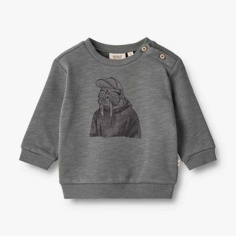 Wheat Main  Sweatshirt Valros | Baby Sweatshirts 1525 autumn sky