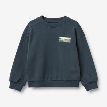 Wheat Main Sweatshirt Wave Sweatshirt 1060 ink