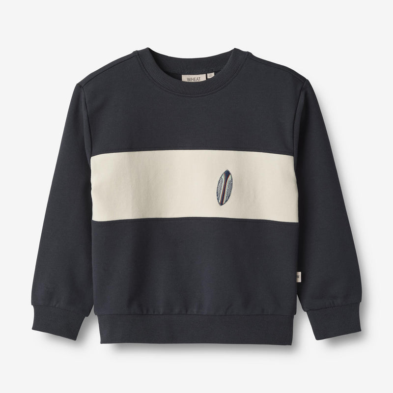 Wheat Main   Sweatshirt Wilhelm Sweatshirts 1432 navy