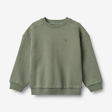 Wheat Main Sweatshirt Willi Sweatshirt 4119 dusty green