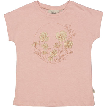 Wheat Main T-Shirt Blomster Cirkel Jersey Tops and T-Shirts 2270 misty rose
