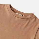 Wheat Main  Langærmet Rib T-shirt Else Jersey Tops and T-Shirts 2121 berry dust