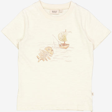 Wheat Main  T-Shirt Fiskeri Jersey Tops and T-Shirts 3356 chalk