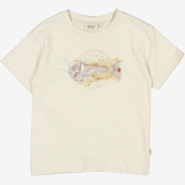 Wheat Main  T-Shirt Fiskeskelet Jersey Tops and T-Shirts 3356 chalk