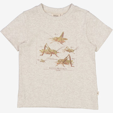 Wheat Main  T-Shirt Græshopper Jersey Tops and T-Shirts 5060 fossil melange
