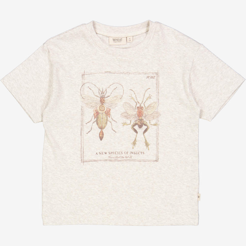 T-Shirt Insekter - fossil melange