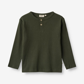 Wheat Main  Langærmet T-shirt Morris Jersey Tops and T-Shirts 4097 deep forest