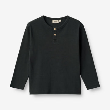Wheat Main  Langærmet T-shirt Morris Jersey Tops and T-Shirts 1432 navy