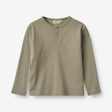 Wheat Main  Langærmet T-shirt Morris Jersey Tops and T-Shirts 4122 sage