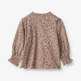 Wheat Main  T-Shirt Norma | Baby Jersey Tops and T-Shirts 0098 grey rose flowers