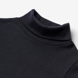 Wheat Wool Langærmet Uld Rullekrave Jersey Tops and T-Shirts 1432 navy