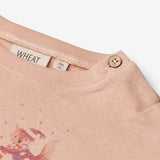 Wheat Main  Langærmet T-Shirt | Baby Jersey Tops and T-Shirts 2358 pink sand