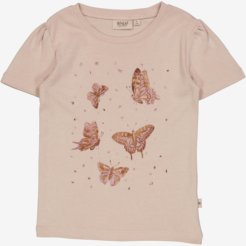Wheat T-Shirt Sommerfugle Jersey Tops and T-Shirts 1356 pale lilac