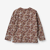 Wheat Main  Langærmet T-Shirt Thilda Jersey Tops and T-Shirts 9407 flowers in plenty