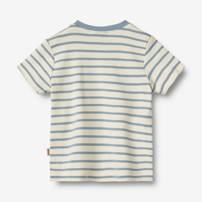 Wheat Main T-Shirt Tobias | Baby Jersey Tops and T-Shirts 1479 shell stripe