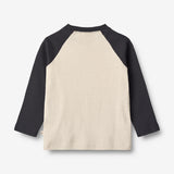 Wheat Main  Langærmet T-shirt Hvalros Jersey Tops and T-Shirts 1432 navy